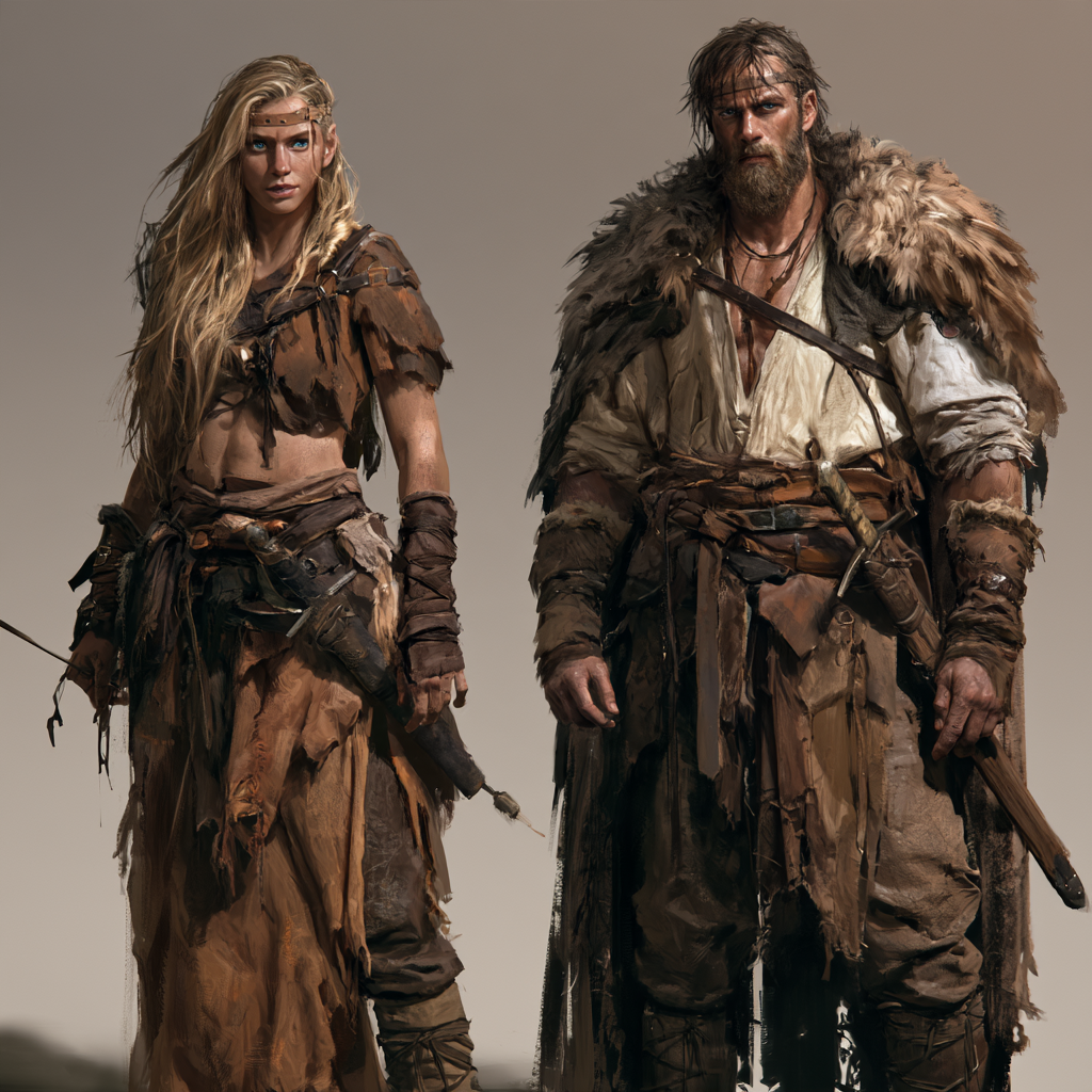 Concept artwork of Arca warriors